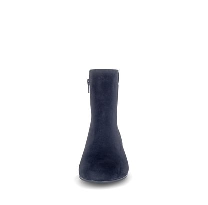 Gabor 75.680.16 Navy Block Heel Ankle Boots