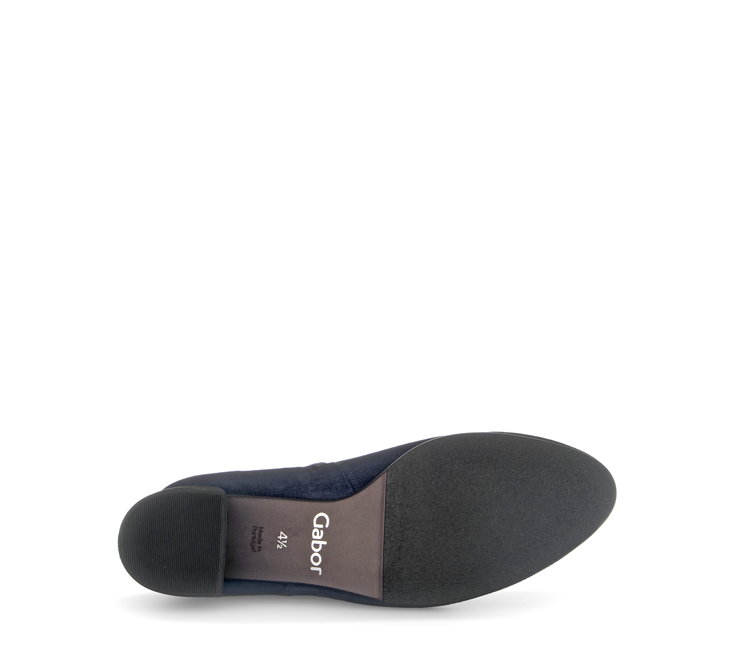 Gabor 75.680.16 Navy Block Heel Ankle Boots