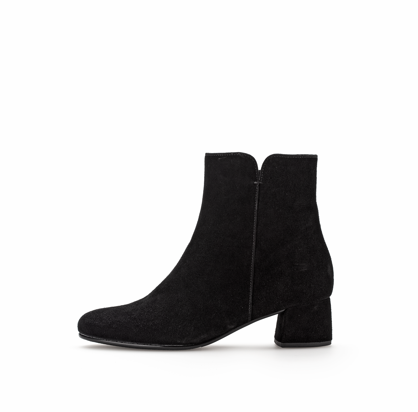 Gabor 75.680.17 Black Block Heel Ankle Boots