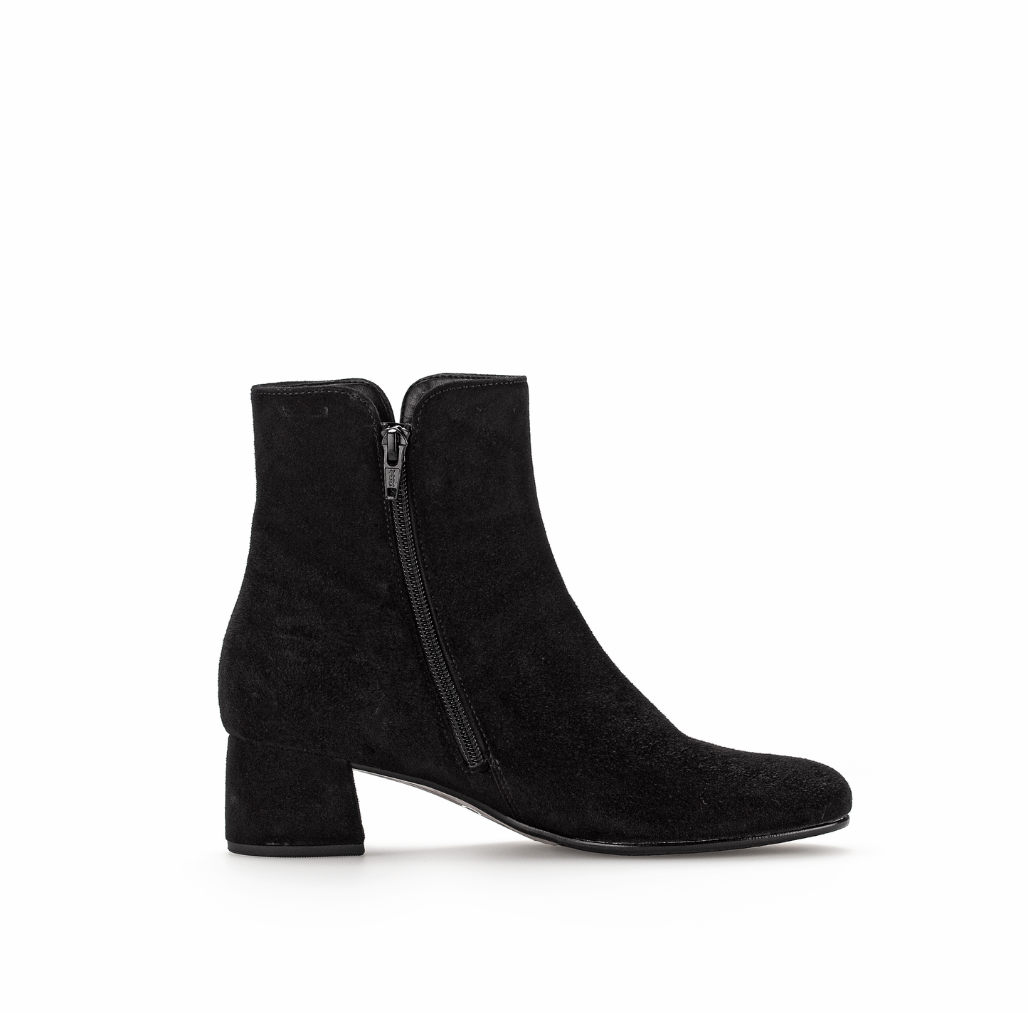 Gabor 75.680.17 Black Block Heel Ankle Boots