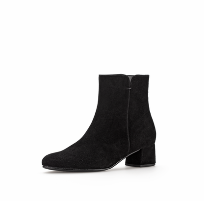 Gabor 75.680.17 Black Block Heel Ankle Boots