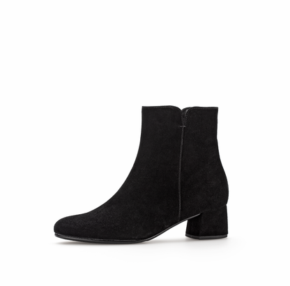 Gabor 75.680.17 Black Block Heel Ankle Boots