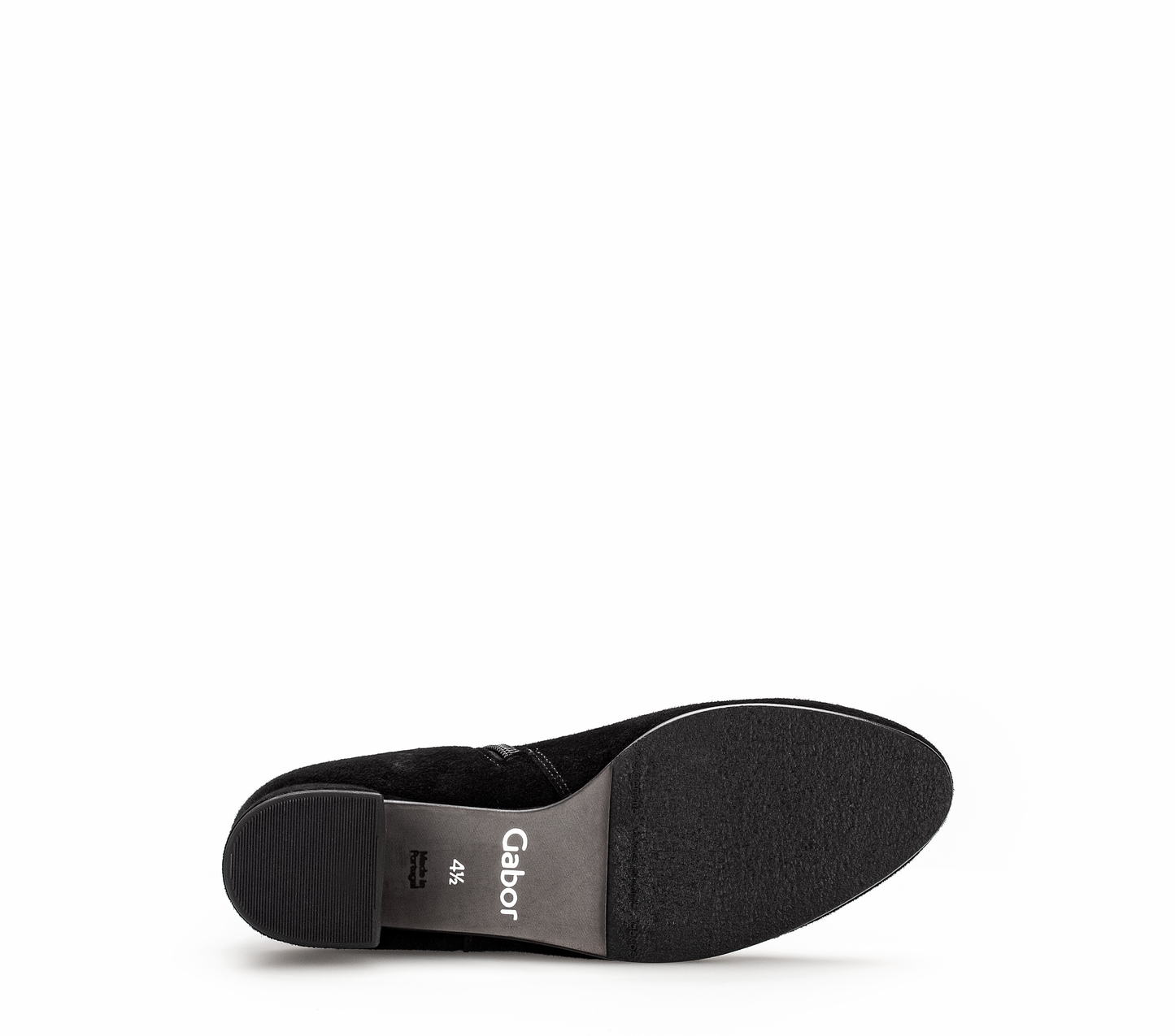 Gabor 75.680.17 Black Block Heel Ankle Boots