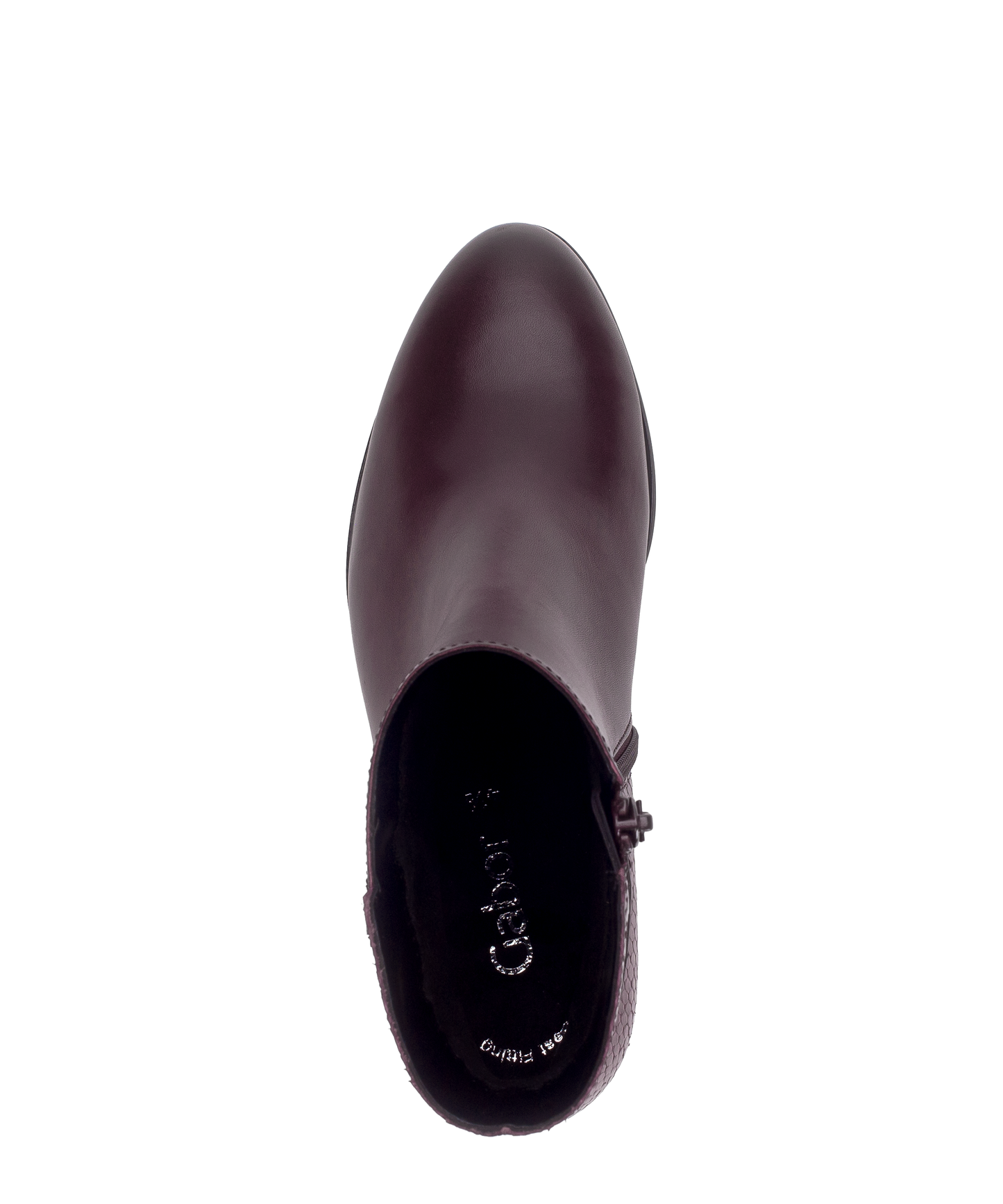 Gabor 75.692.25 Bordo Burgundy Block Heel Ankle Boots
