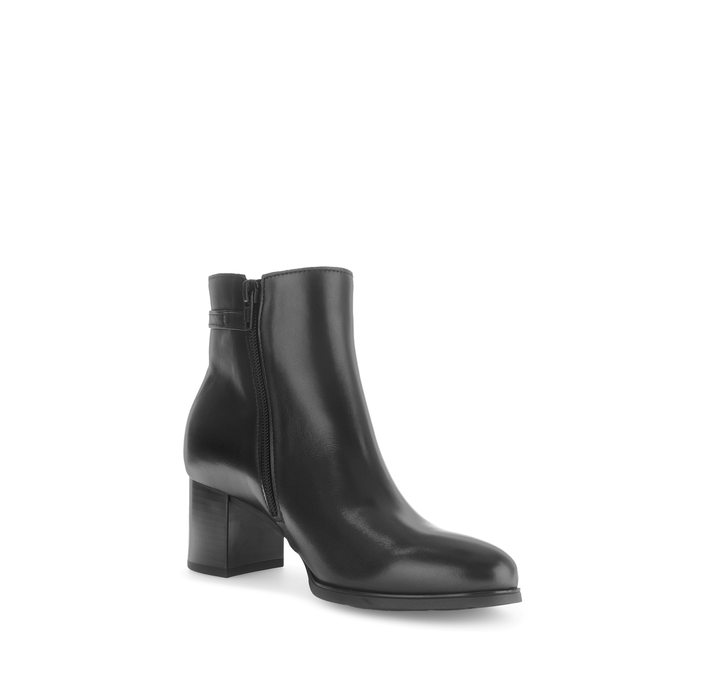 Gabor 75.692.27 Black Block Heel Ankle Boots