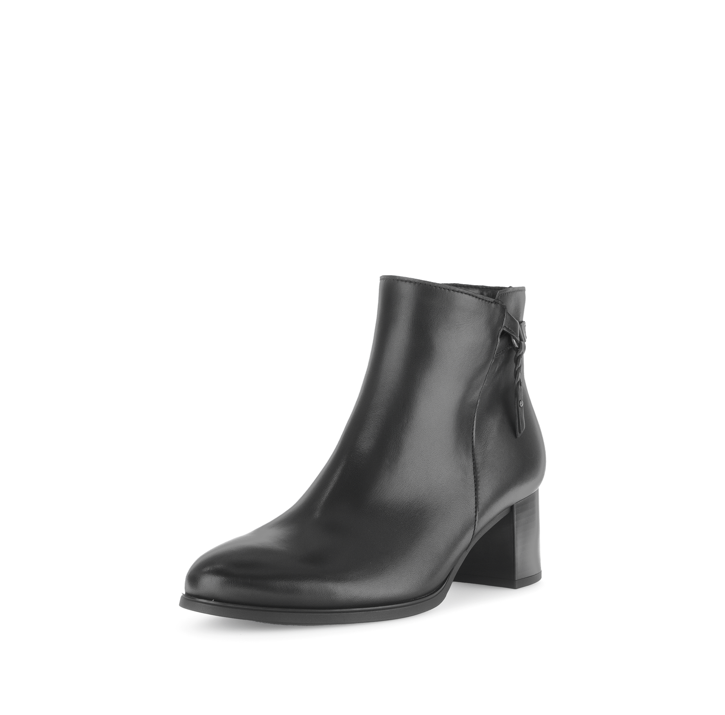 Gabor 75.692.27 Black Block Heel Ankle Boots