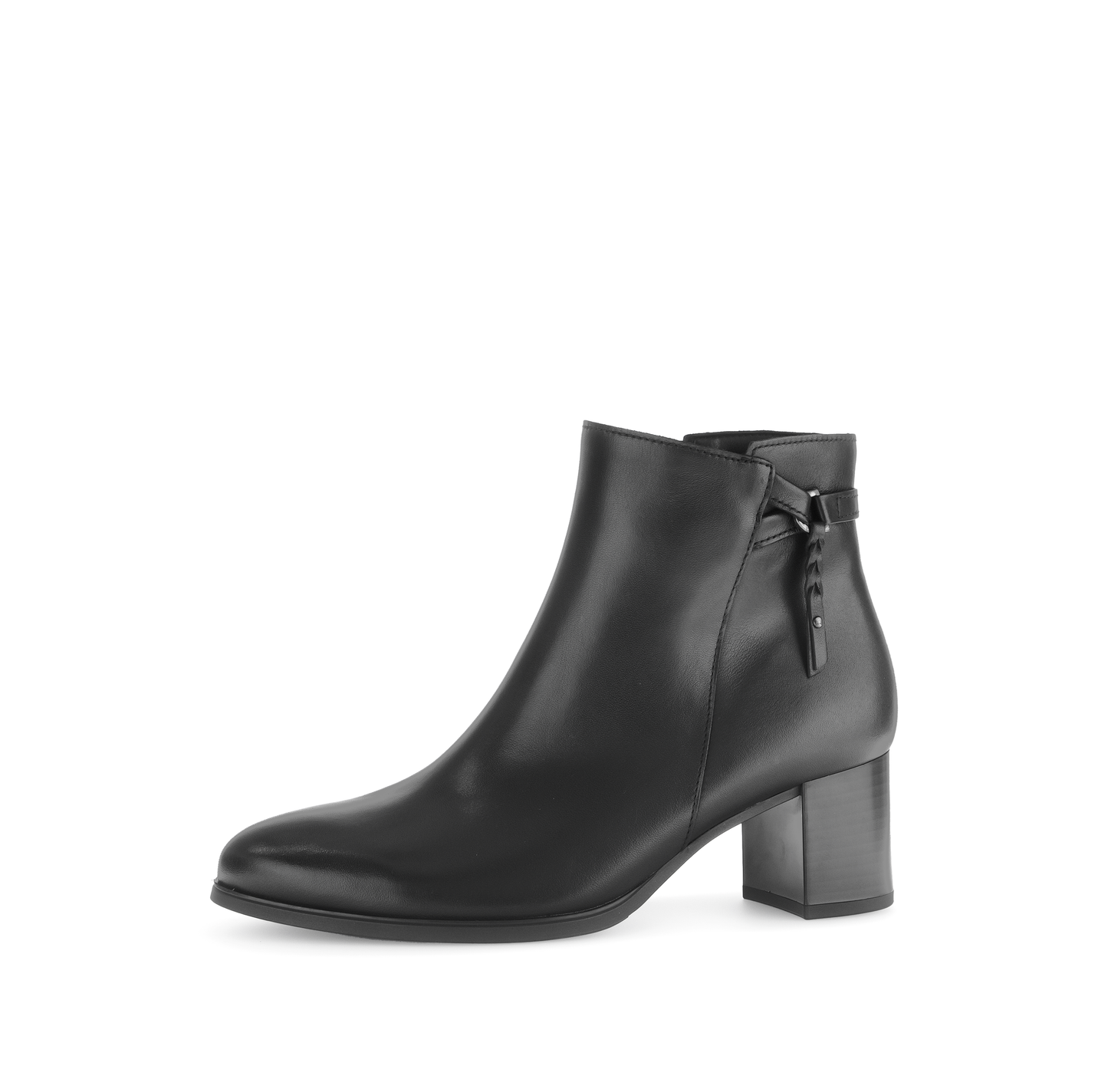 Gabor 75.692.27 Black Block Heel Ankle Boots