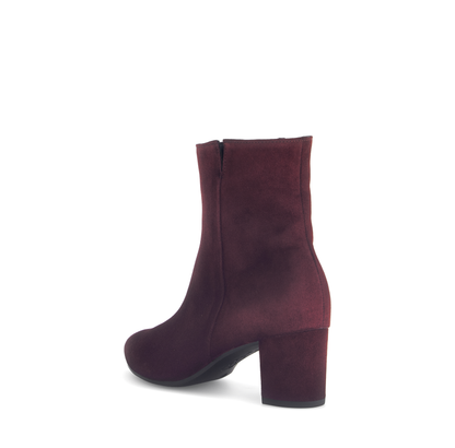 Gabor Comfort 75.701.15 Mulberry Block Heel Ankle Boots