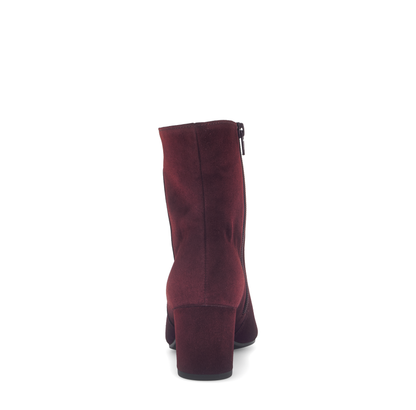 Gabor Comfort 75.701.15 Mulberry Block Heel Ankle Boots