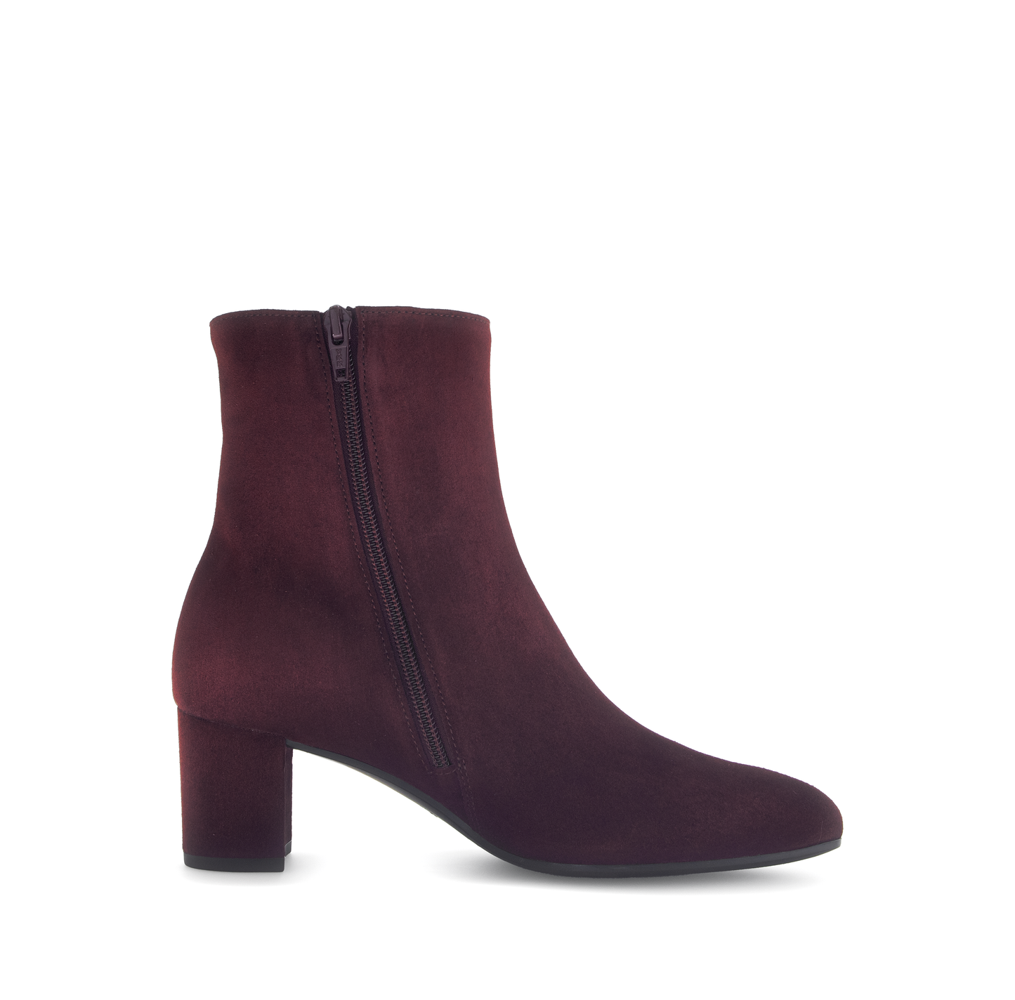 Gabor Comfort 75.701.15 Mulberry Block Heel Ankle Boots