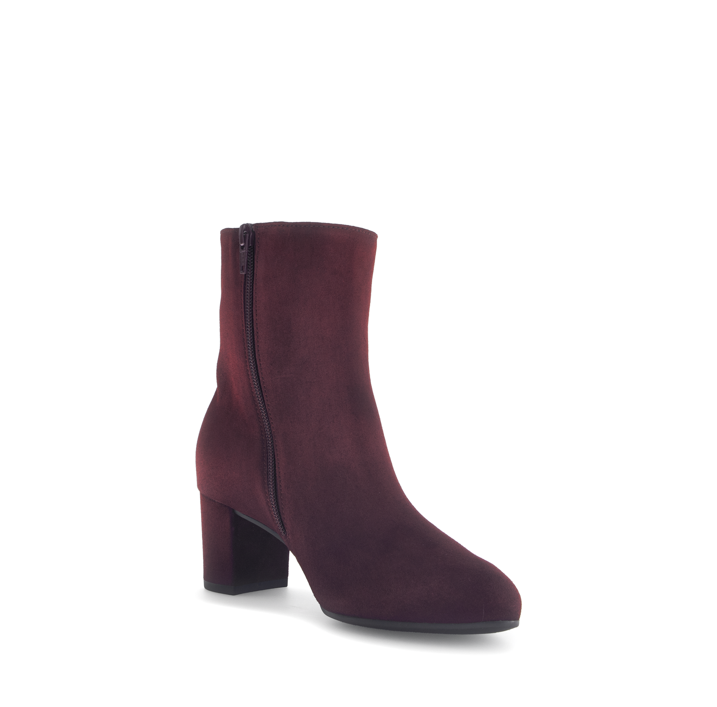 Gabor Comfort 75.701.15 Mulberry Block Heel Ankle Boots