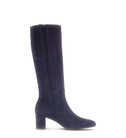 Gabor Comfort 75.709.16 Navy Knee High Boots - M Width Shaft