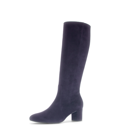 Gabor Comfort 75.709.16 Navy Knee High Boots - M Width Shaft