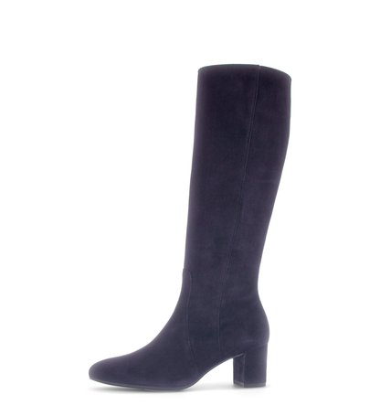 Gabor Comfort 75.709.16 Navy Knee High Boots - M Width Shaft
