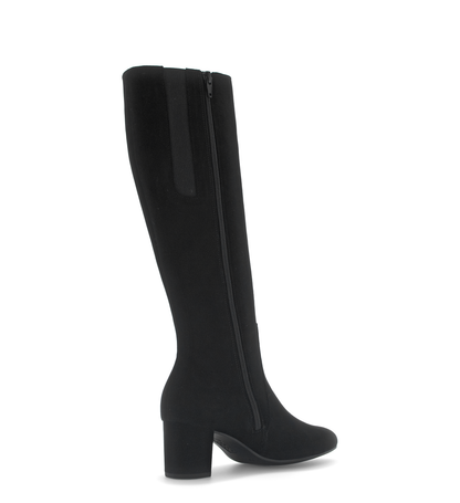 Gabor Comfort 75.709.17 Black Knee High Boots - M Width Shaft