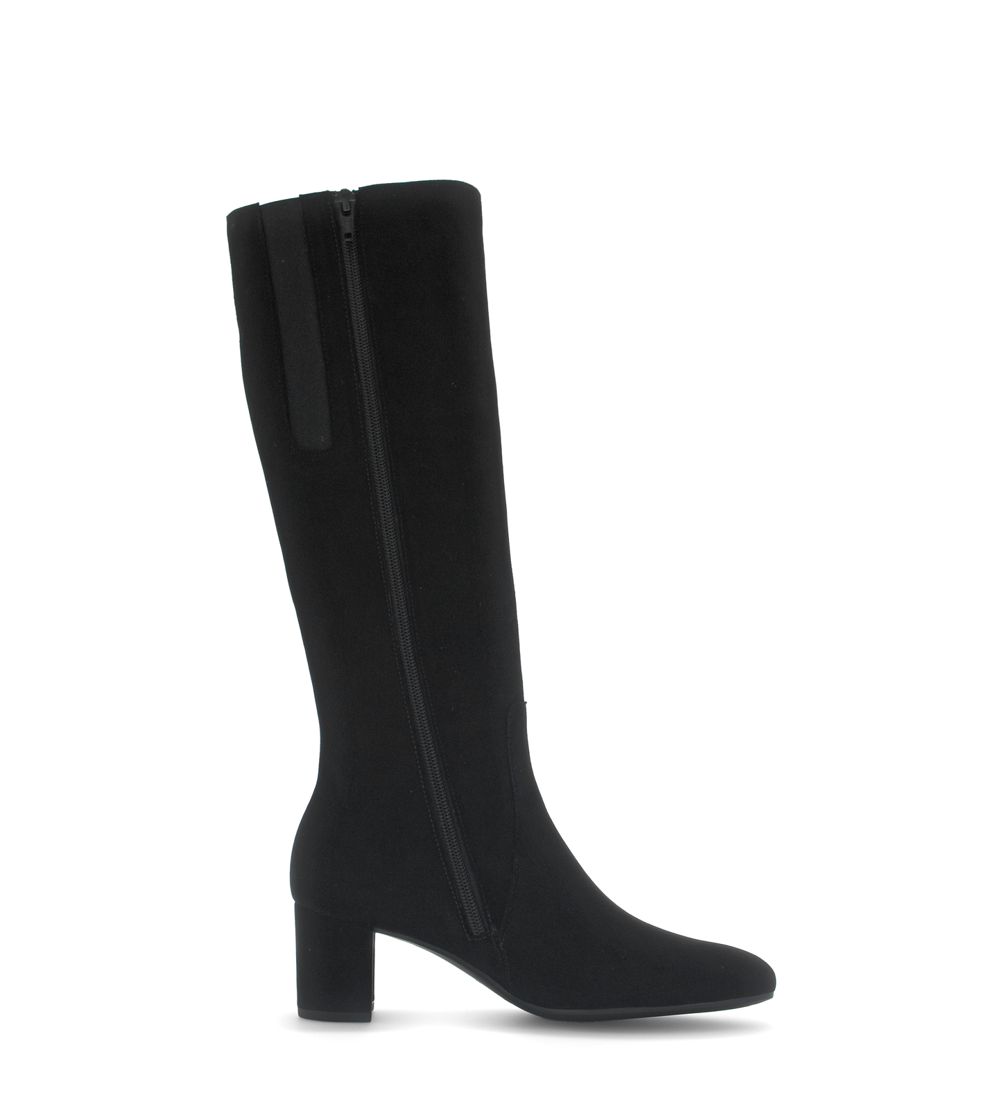 Gabor Comfort 75.709.17 Black Knee High Boots - M Width Shaft
