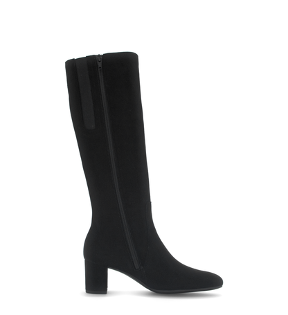 Gabor Comfort 75.709.17 Black Knee High Boots - M Width Shaft