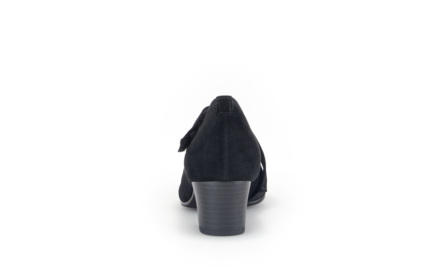 Gabor Comfort 76.149.47 Black H Fit Block Velcro Heels