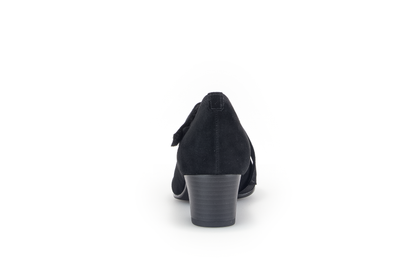 Gabor Comfort 76.149.47 Black H Fit Block Velcro Heels