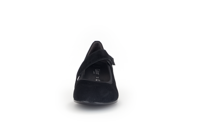 Gabor Comfort 76.149.47 Black H Fit Block Velcro Heels