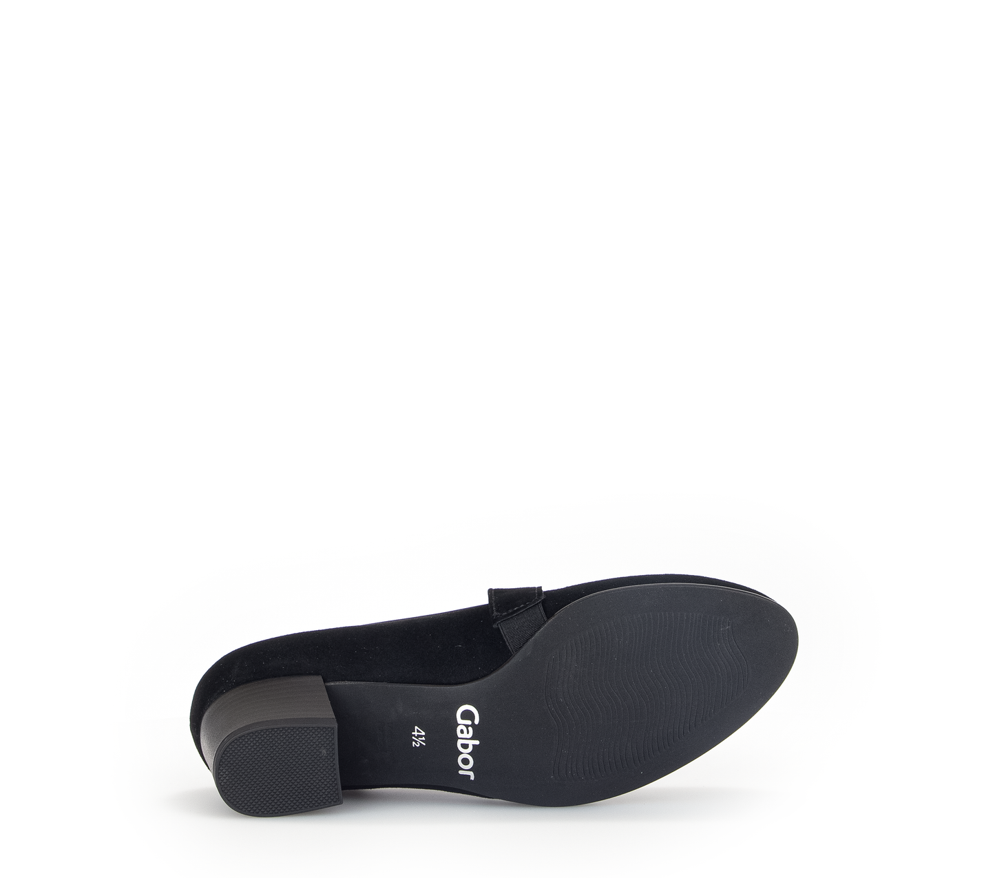 Gabor Comfort 76.149.47 Black H Fit Block Velcro Heels