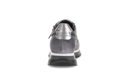 Gabor Comfort 76.378.40 Graphite Grey & Antique Silver combi H Fit Sneakers