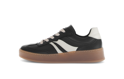Gabor Comfort 76.475.57 Black & Latte Cream Combi G Fit Trainers