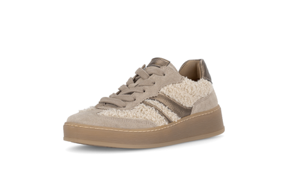 Gabor Comfort 76.475.61 Beige Combi G Fit Trainers