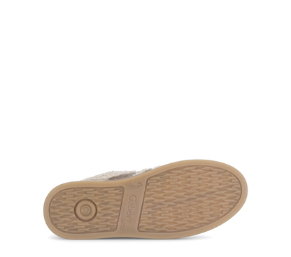 Gabor Comfort 76.475.61 Beige Combi G Fit Trainers