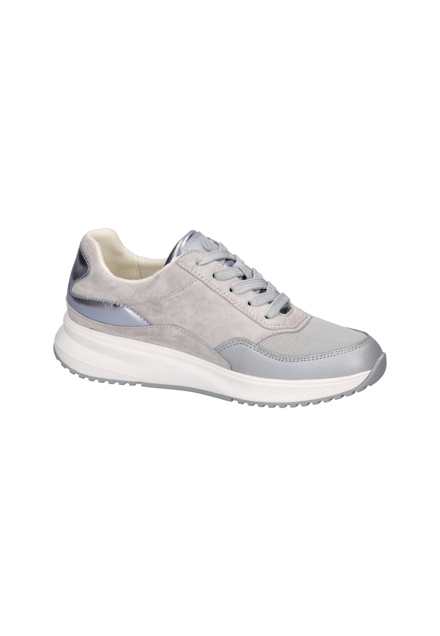 Waldlaufer 765001 107 267 H Mara H Fit Sky Blue Combi Sneakers with Zip