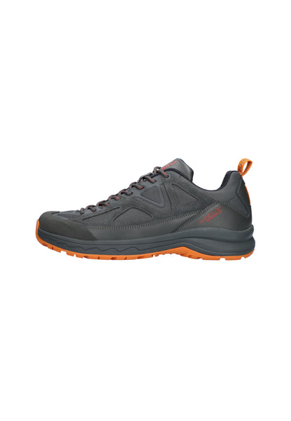 Waldlaufer 767951 103 087 H-Fred Ash Grey & Orange Sneakers