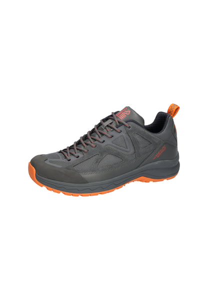 Waldlaufer 767951 103 087 H-Fred Ash Grey & Orange Sneakers