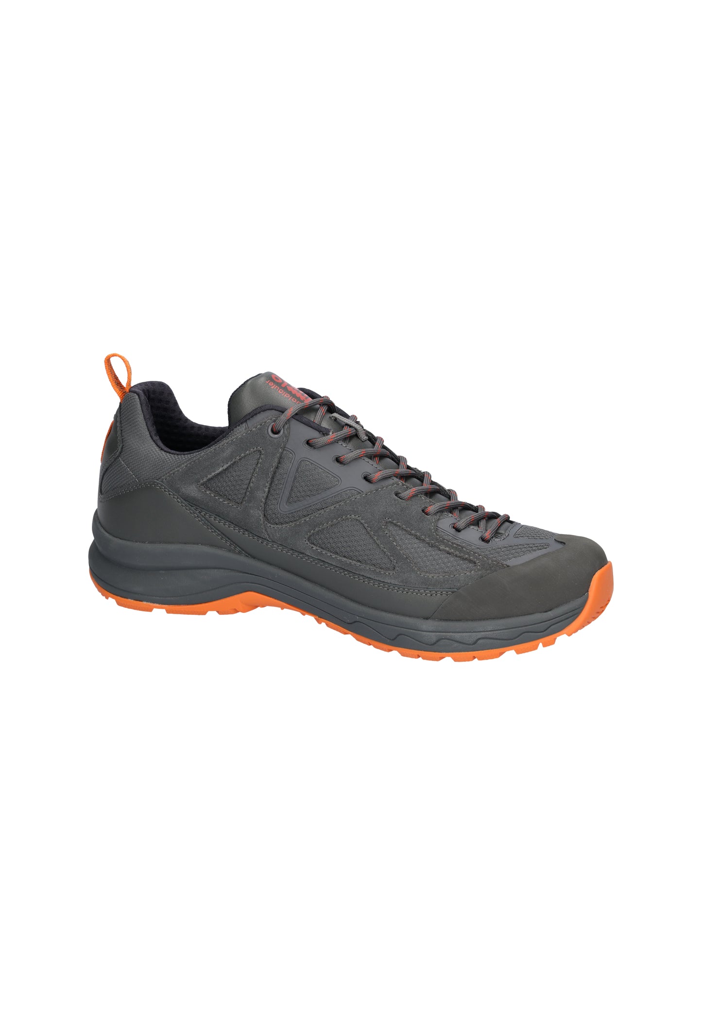 Waldlaufer 767951 103 087 H-Fred Ash Grey & Orange Sneakers
