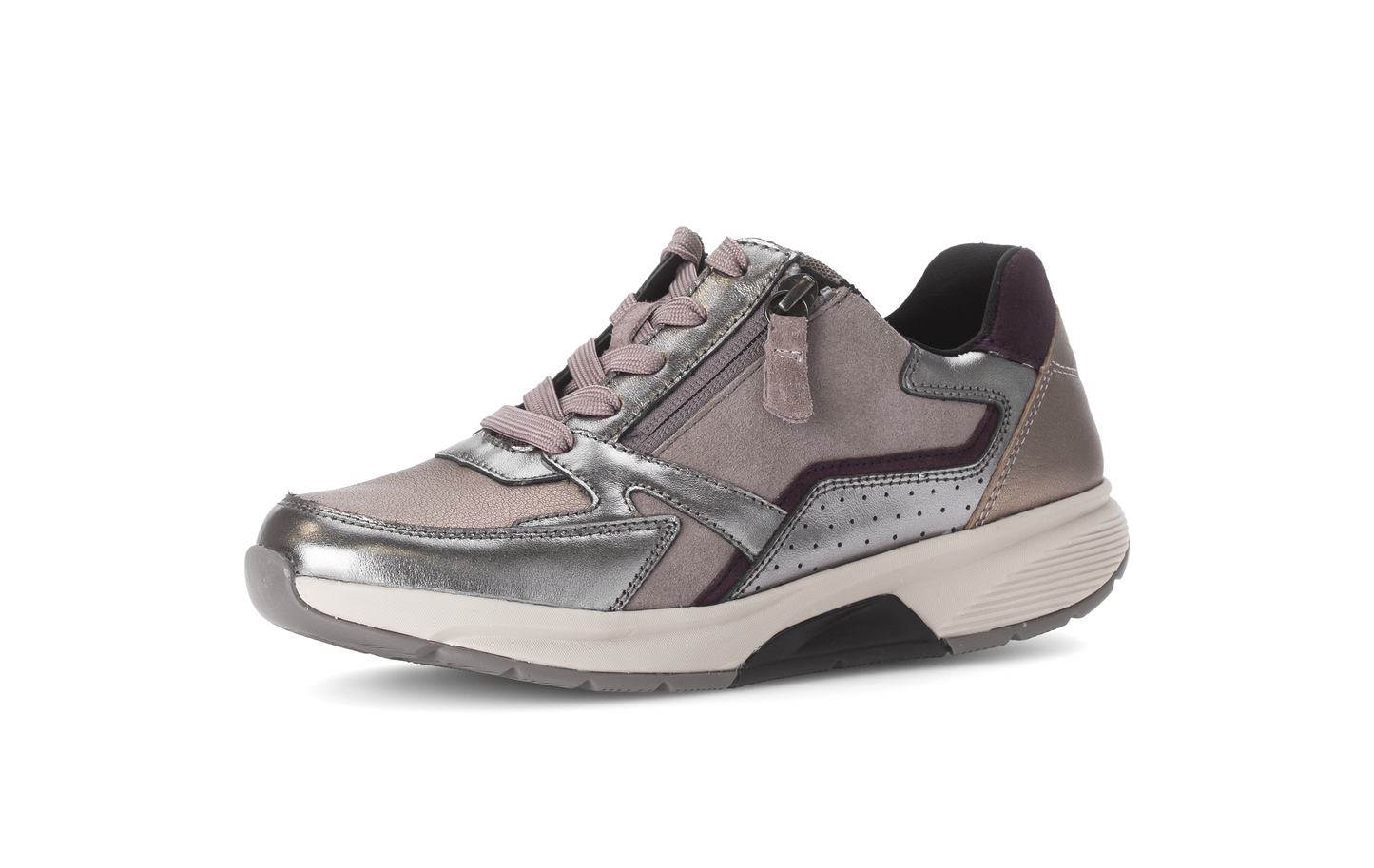 Gabor Rollingsoft 76.878.15 Dark Rose Combi Sneakers