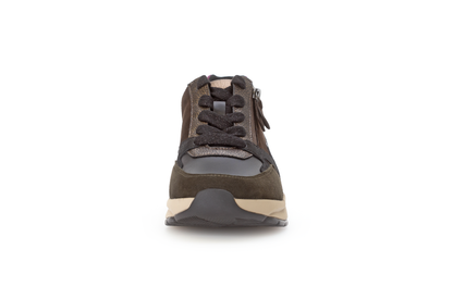 Gabor Rollingsoft 76.878.63 Black, Brown & Berry Combi Sneakers