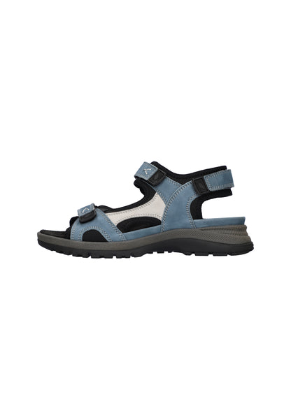 Waldlaufer 769004 100 263 H Sora H Fit Denim Blue Velcro Sandals
