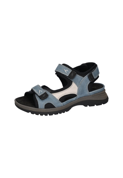 Waldlaufer 769004 100 263 H Sora H Fit Denim Blue Velcro Sandals
