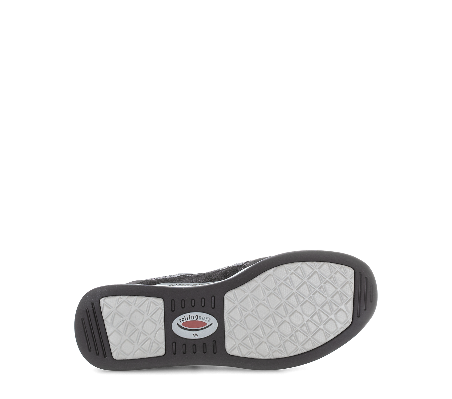 Gabor Rollingsoft 76.958.61 Black, Silver & Dark Grey Combi Sneakers