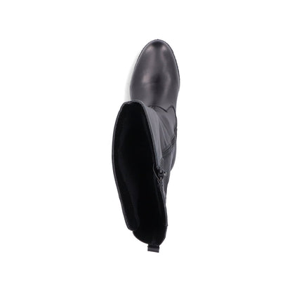 Rieker 77684-00 Black Long Boots