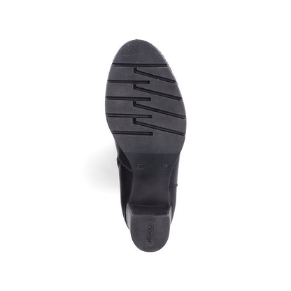 Rieker 77684-00 Black Long Boots