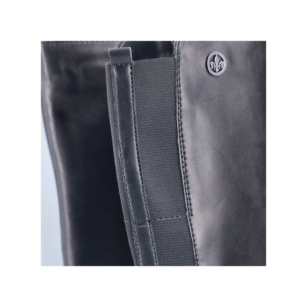 Rieker 77684-00 Black Long Boots