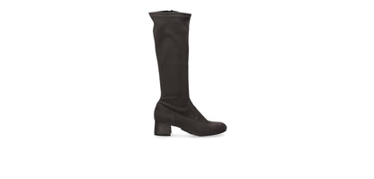 Bioeco by Arka 7793 2696+2696 Grey Suede High Boots with Stretch Calf