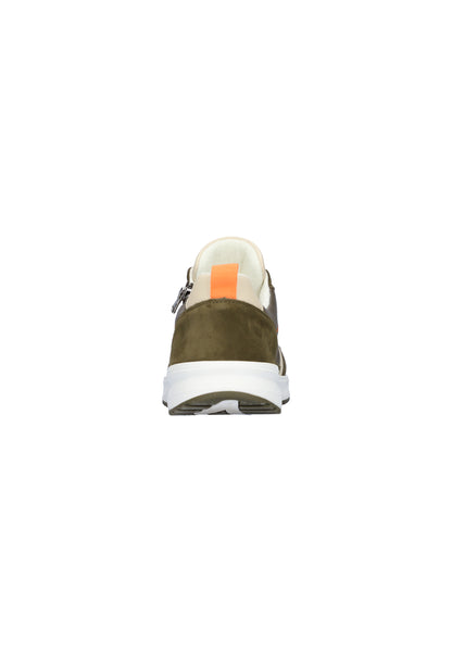 Waldlaufer 784001 101 219 Olive & Beige Combi Lace Sneakers