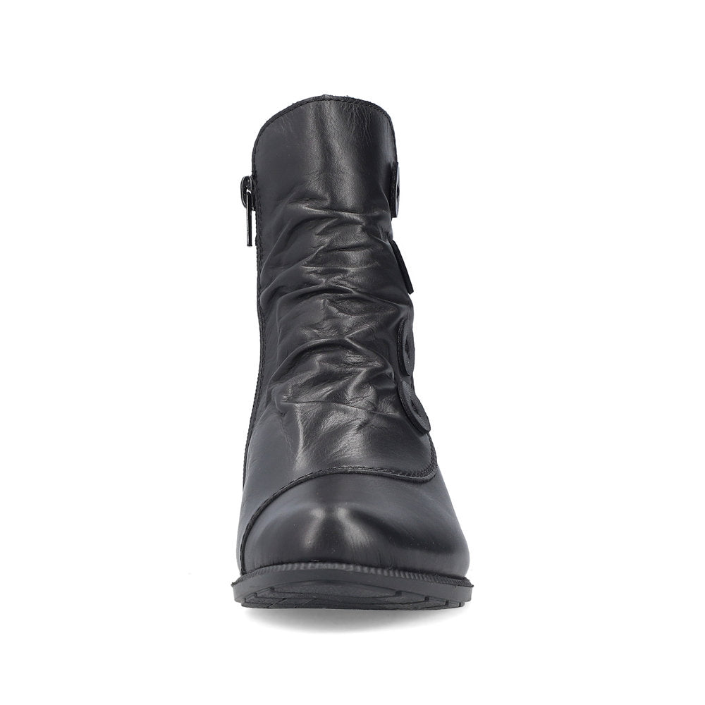 Rieker 78659-00 Black Ankle Boots