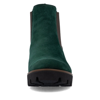 Rieker 79265-55 Bottlegreen & Brown Ankle Boots