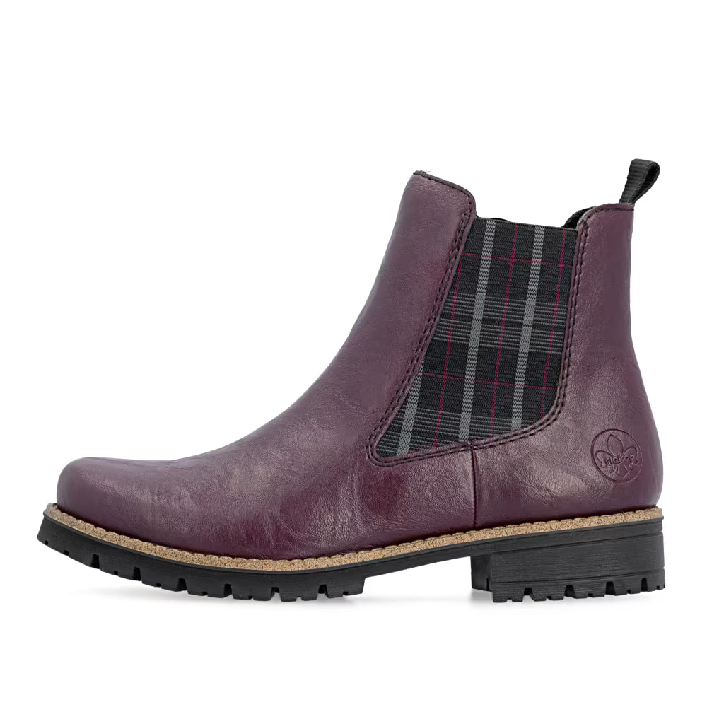 Rieker 79592-30 Brombeer Chelsea Boots