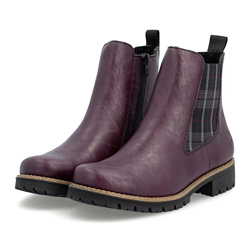 Rieker 79592-30 Brombeer Chelsea Boots