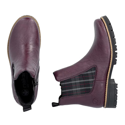 Rieker 79592-30 Brombeer Chelsea Boots
