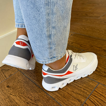 Caprice 9-23703-44-218 Light Grey & White Sneakers