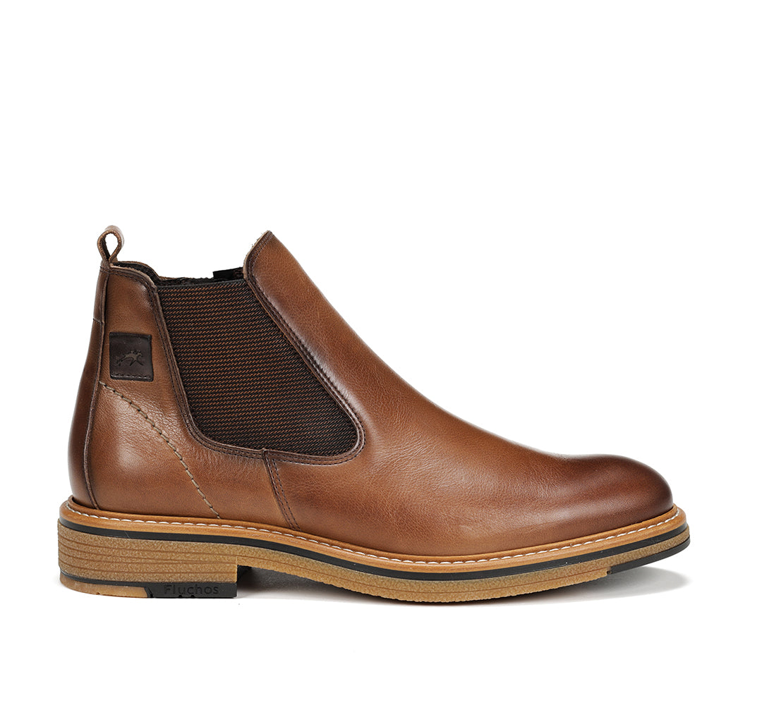 Fluchos F1817 Tan Chelsea Boots